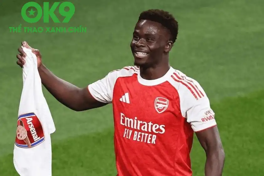 Tiền đạo người Anh đang là ngôi sao số 1 của Arsenal (Ảnh: CLB)